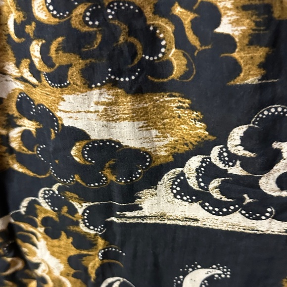 Scotch & Soda Black and Gold Maxi Dress - Picture 4 of 12